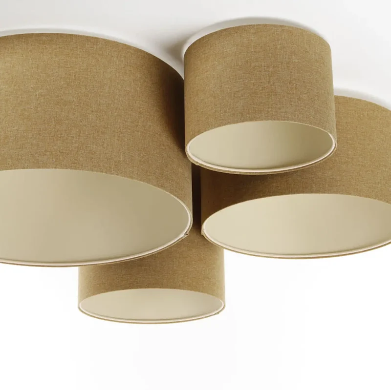 Luminaire Plafonnier | 4FLAMES BOGO ÉLÉGANT (Écru)