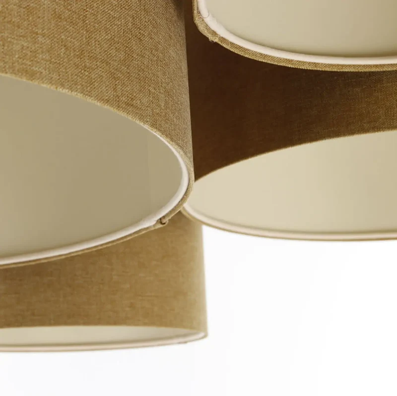Luminaire Plafonnier | 4FLAMES BOGO ÉLÉGANT (Écru)