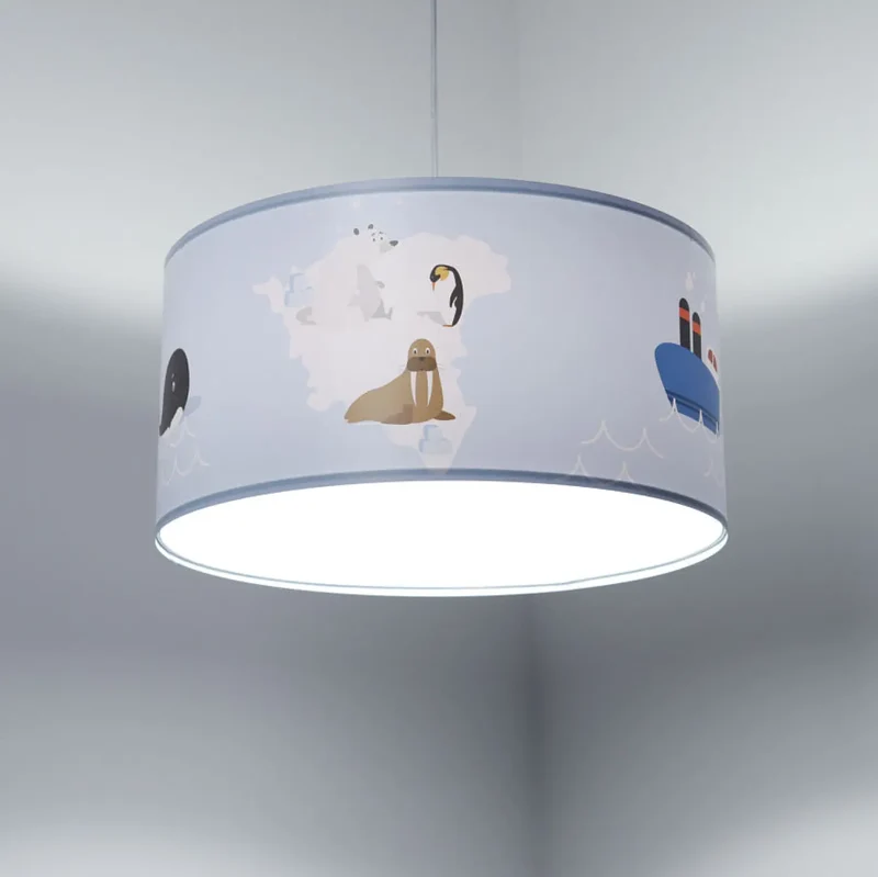 Suspension Luminaire | SWEET DREAMS FOTO (Bleu Clair/Blanc/Marron)