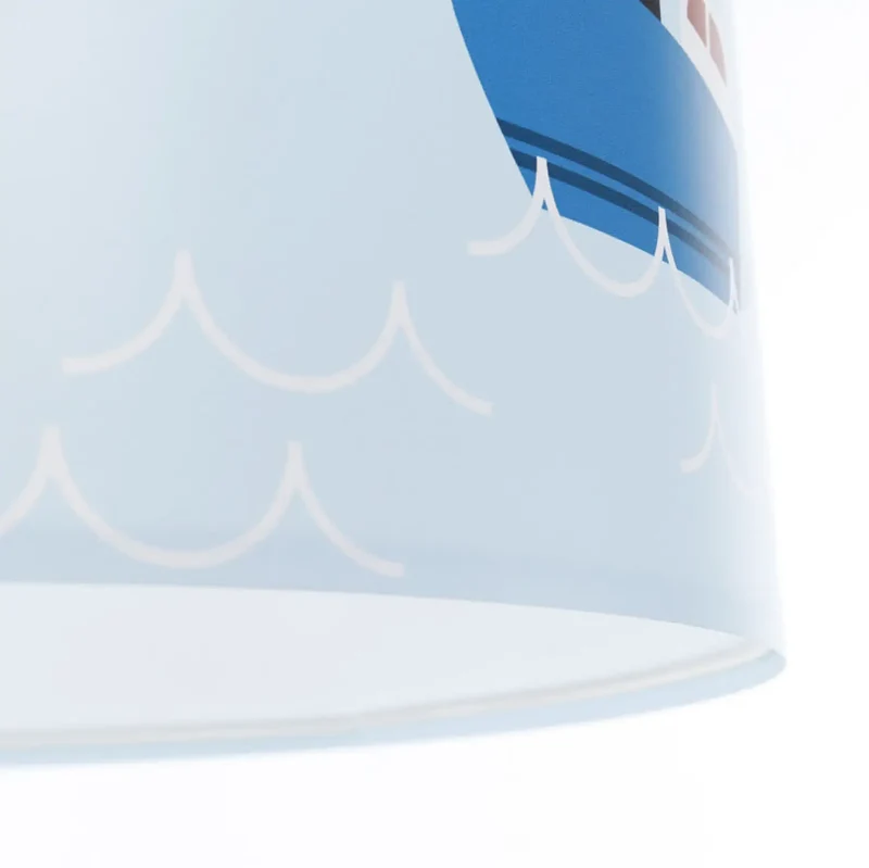 Suspension Luminaire | SWEET DREAMS FOTO (Bleu Clair/Blanc/Marron)
