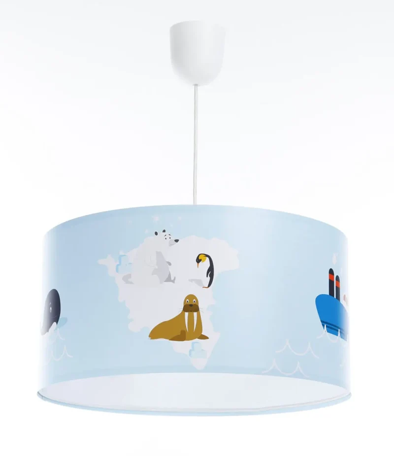 Suspension Luminaire | SWEET DREAMS FOTO (Bleu Clair/Blanc/Marron)