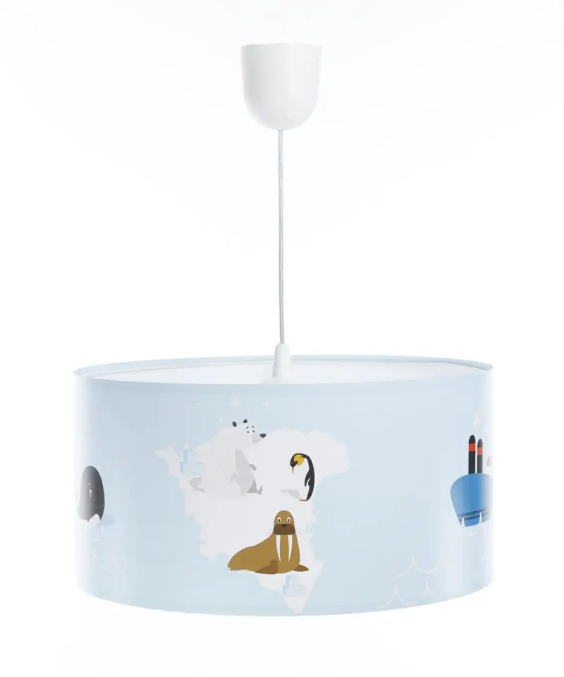 Suspension Luminaire | SWEET DREAMS FOTO (Bleu Clair/Blanc/Marron)