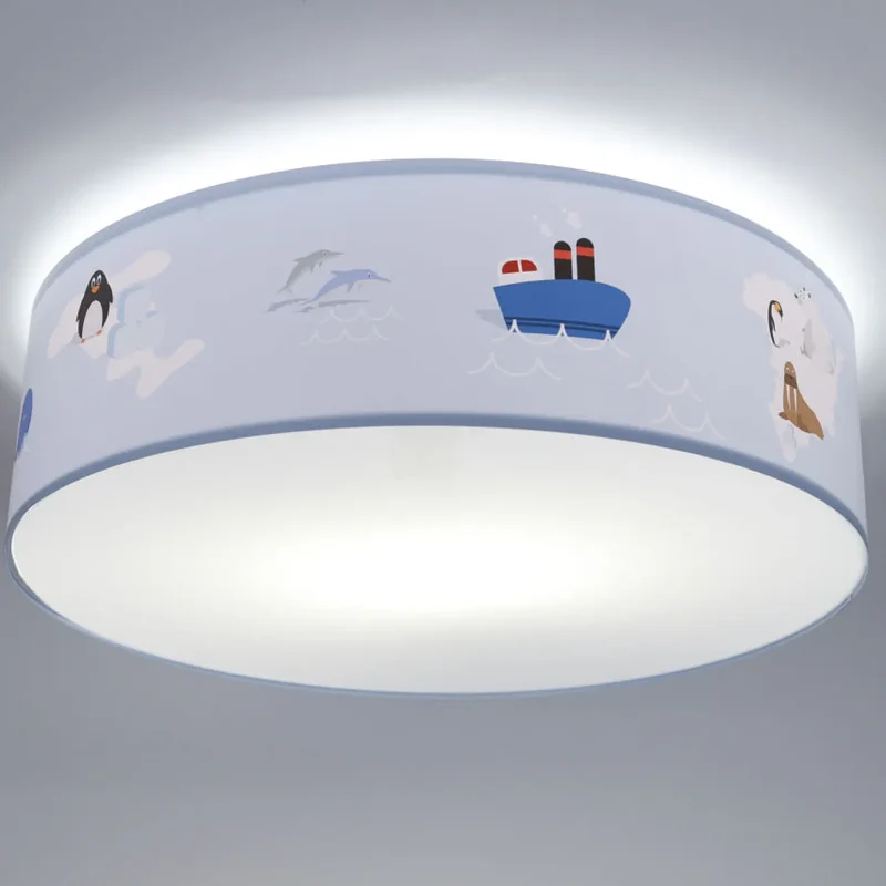 Luminaire Plafonnier | SWEET DREAMS (Bleu Clair/Blanc/Marron)
