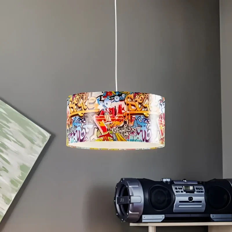 Suspension Luminaire | FOTO KIDS GRAFFITI