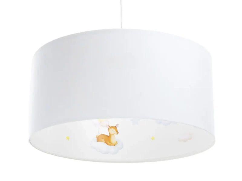 Suspension Luminaire | SWEET DREAMS CLASSIC (Bleu Pastel/Blanc/Jaune/Marron Clair)