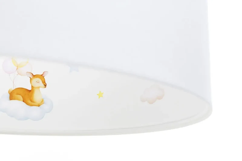 Suspension Luminaire | SWEET DREAMS CLASSIC (Bleu Pastel/Blanc/Jaune/Marron Clair)