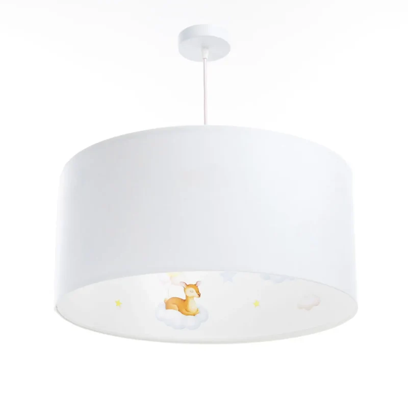 Suspension Luminaire | SWEET DREAMS CLASSIC (Bleu Pastel/Blanc/Jaune/Marron Clair)