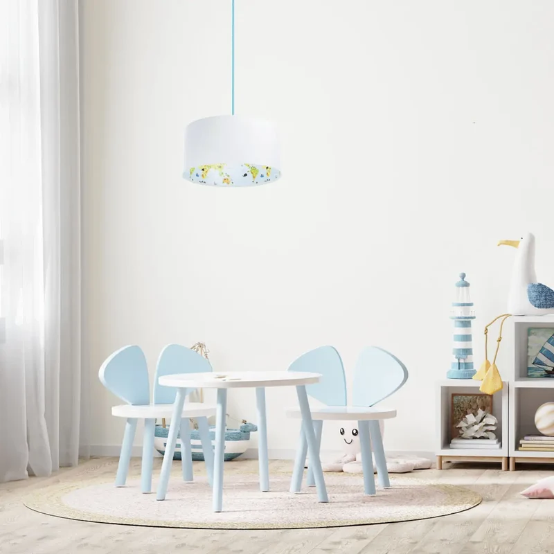 Suspension Luminaire | SWEET DREAMS CLASSIC (Bleu Clair/Gris Clair)