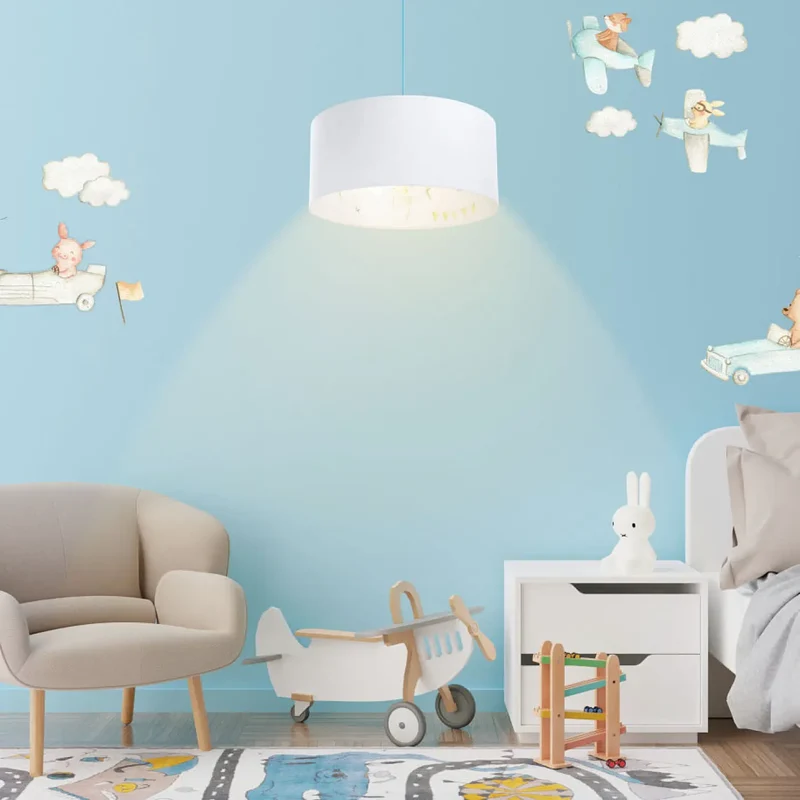 Suspension Luminaire | SWEET DREAMS CLASSIC (Bleu Pastel/Blanc)