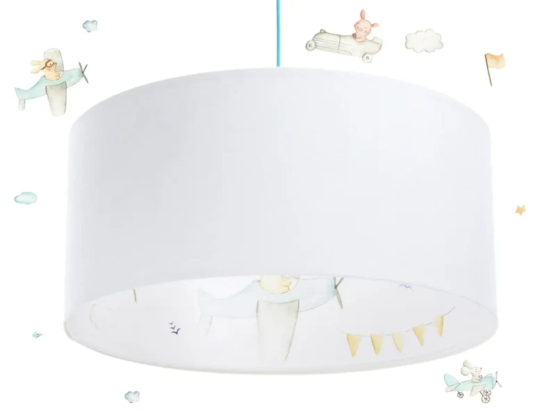 Suspension Luminaire | SWEET DREAMS CLASSIC (Bleu Pastel/Blanc)