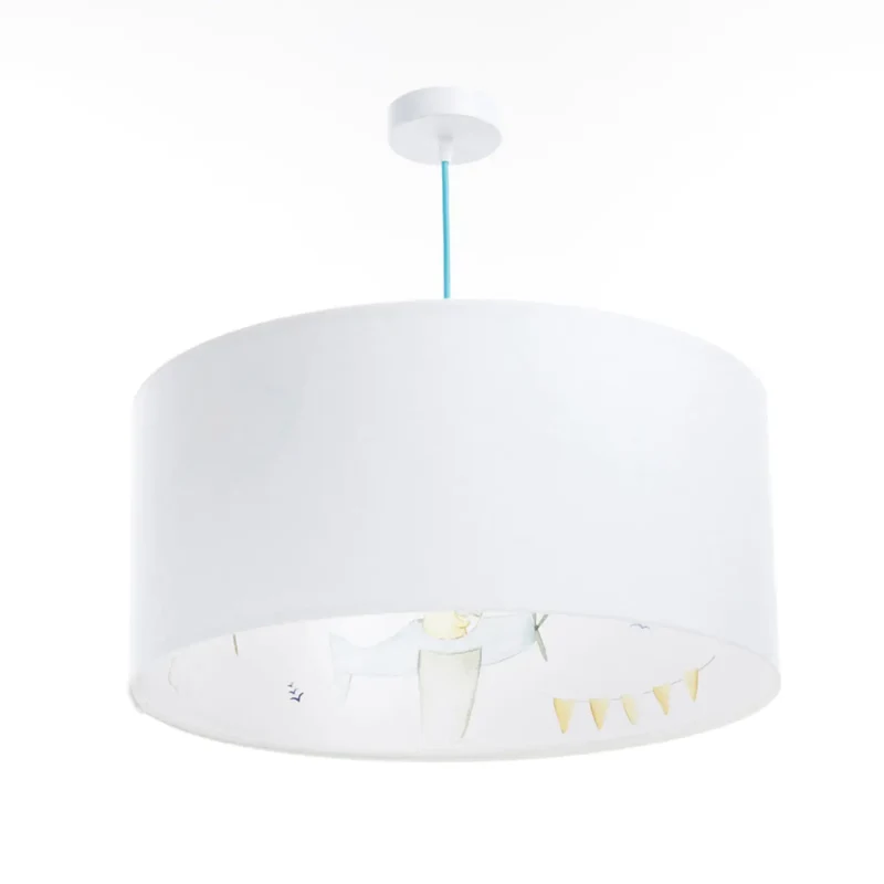 Suspension Luminaire | SWEET DREAMS CLASSIC (Bleu Pastel/Blanc)