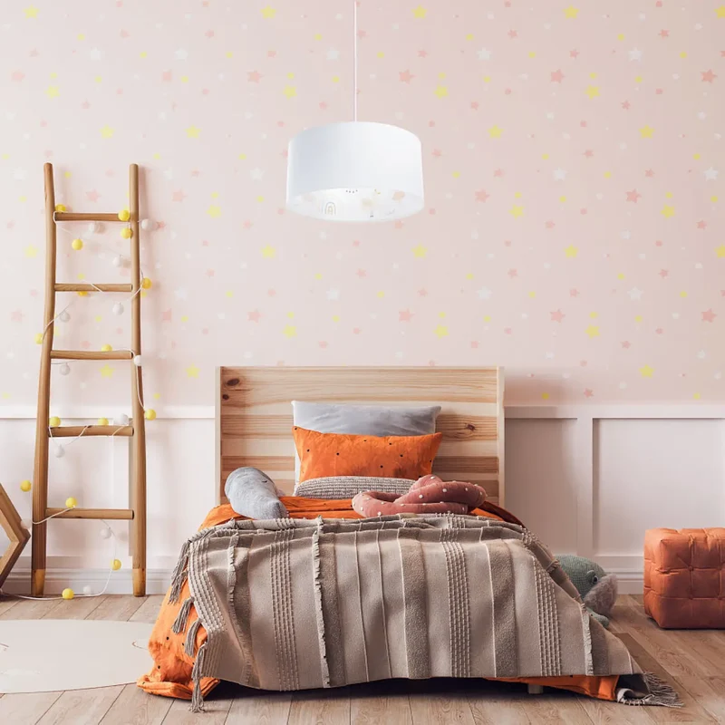 Suspension Luminaire | SWEET DREAMS CLASSIC (Orange/Blanc)