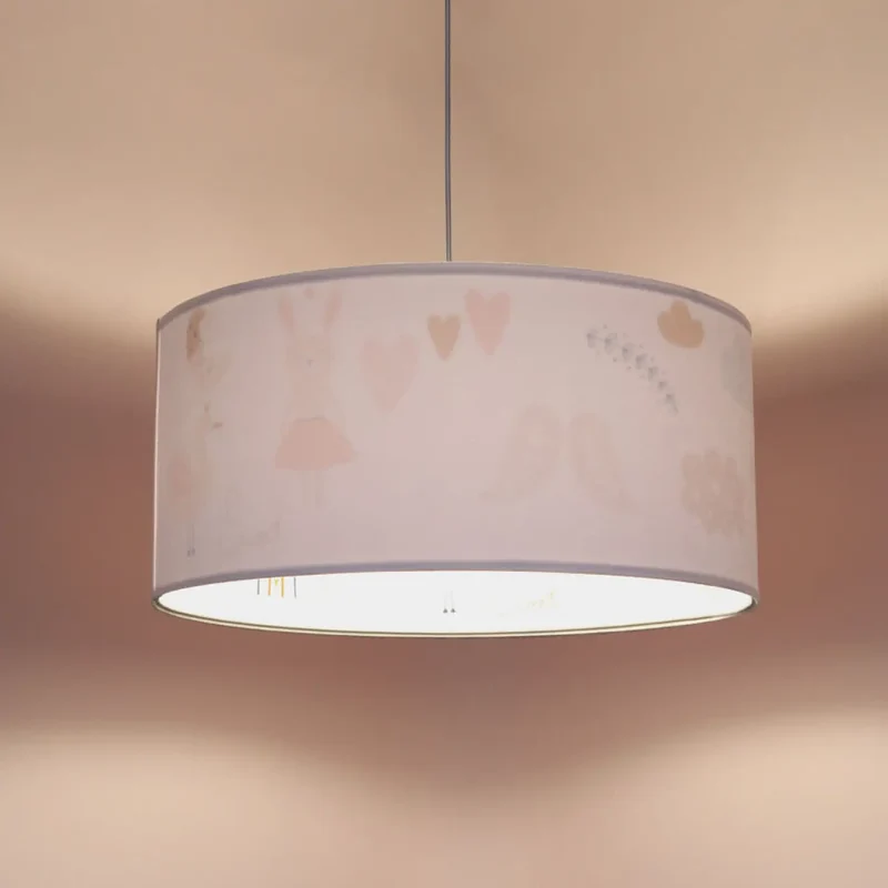 Suspension Luminaire | SWEET DREAMS CLASSIC (Orange/Blanc)