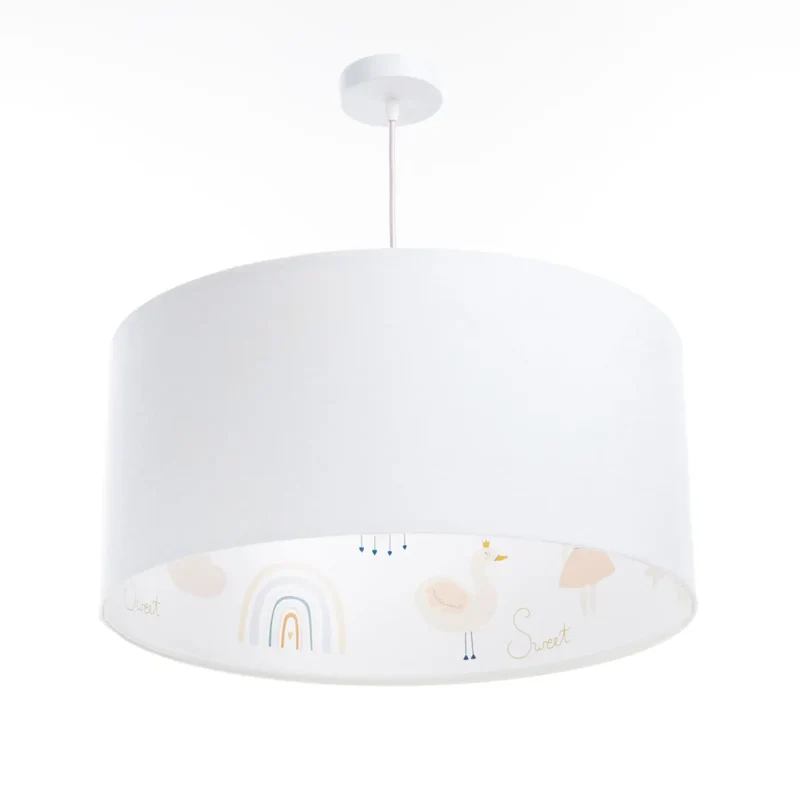 Suspension Luminaire | SWEET DREAMS CLASSIC (Orange/Blanc)