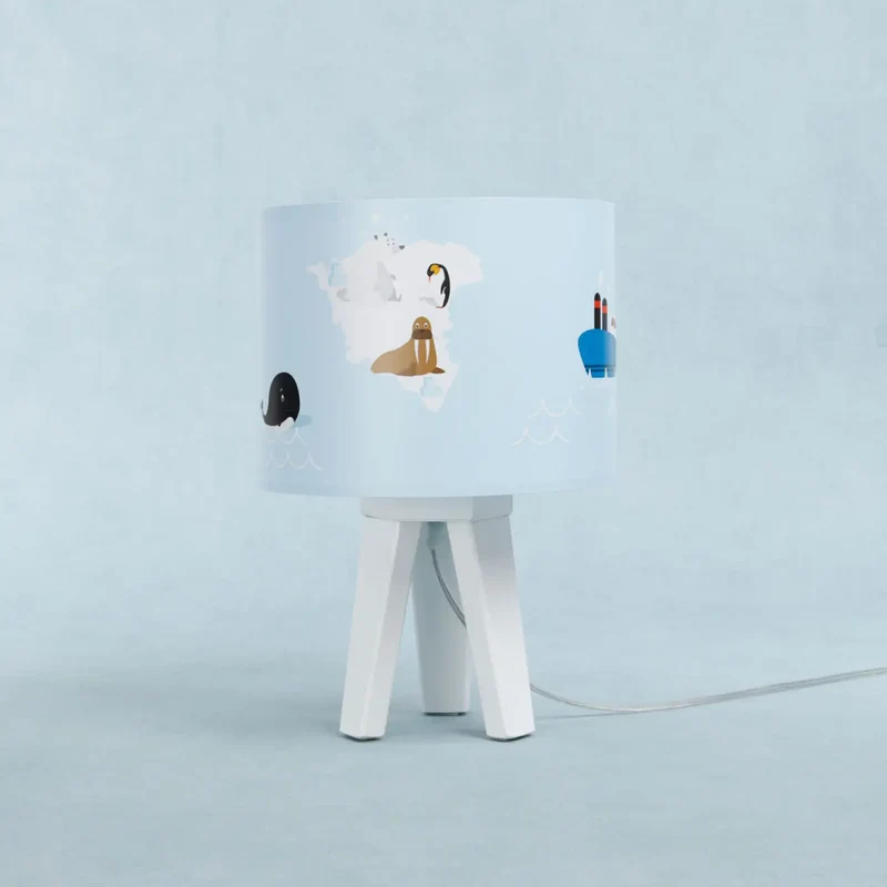 Lampe de Table | SWEET DREAMS (Bleu Clair / Blanc / Marron)