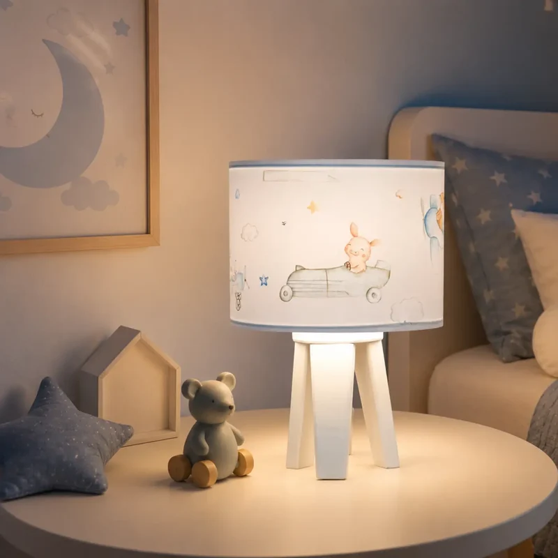 Lampe de table | SWEET DREAMS (Blanc / Bleu Pastel)