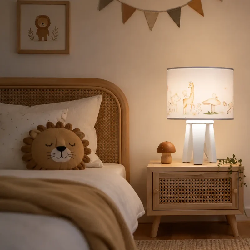 Lampe de Table | SWEET DREAMS (Blanc / Marron Clair)