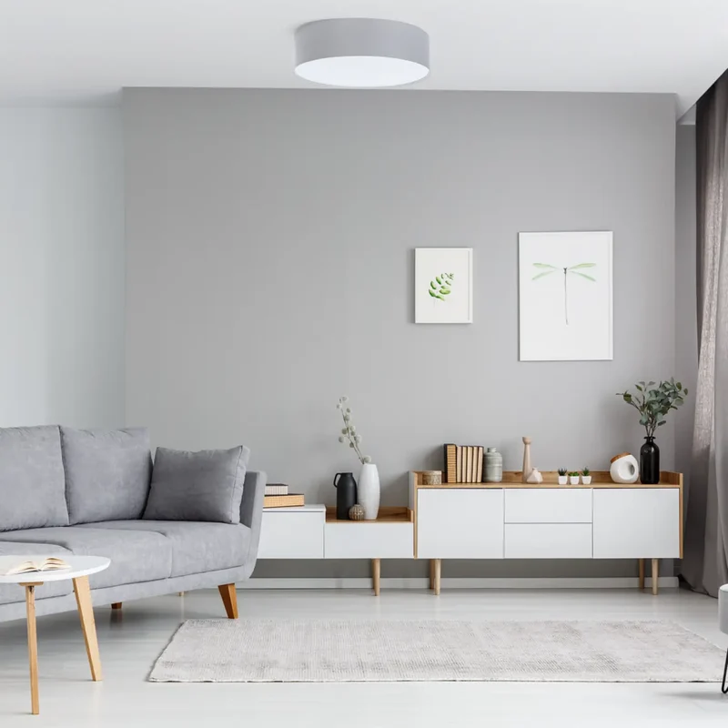 Luminaire Plafonnier | GRIS PERL (Gris Platine)