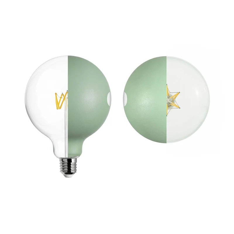 Ampoule LED Talia G125 4,8W 806Lm E27 2700K Dimmable - Vert