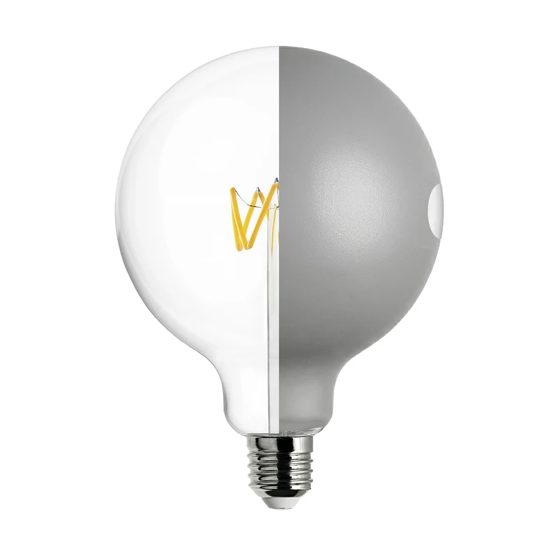 Ampoule LED Talia G125 4,8 W 806 lm E27 2700 K Dimmable - Gris