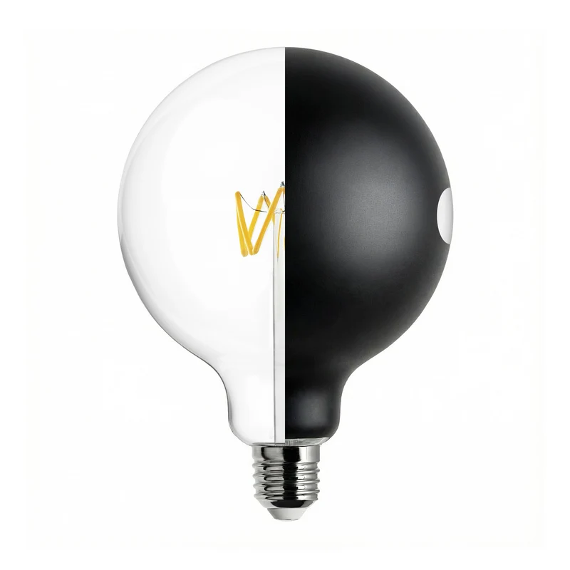 Ampoule LED Talia G125 4,8 W 806 lm E27 2700 K Dimmable - Noir