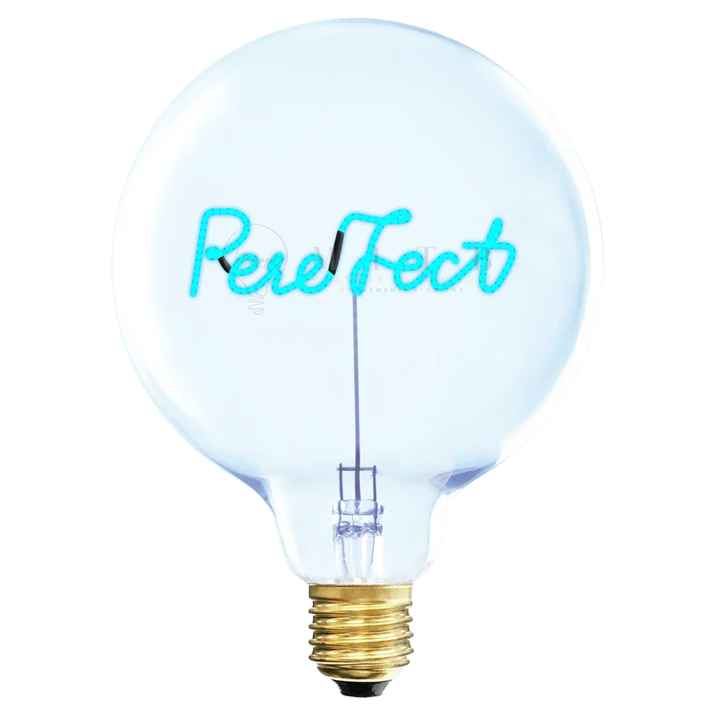 Ampoule décorative LED "Père Fect" - Message In The Bulb