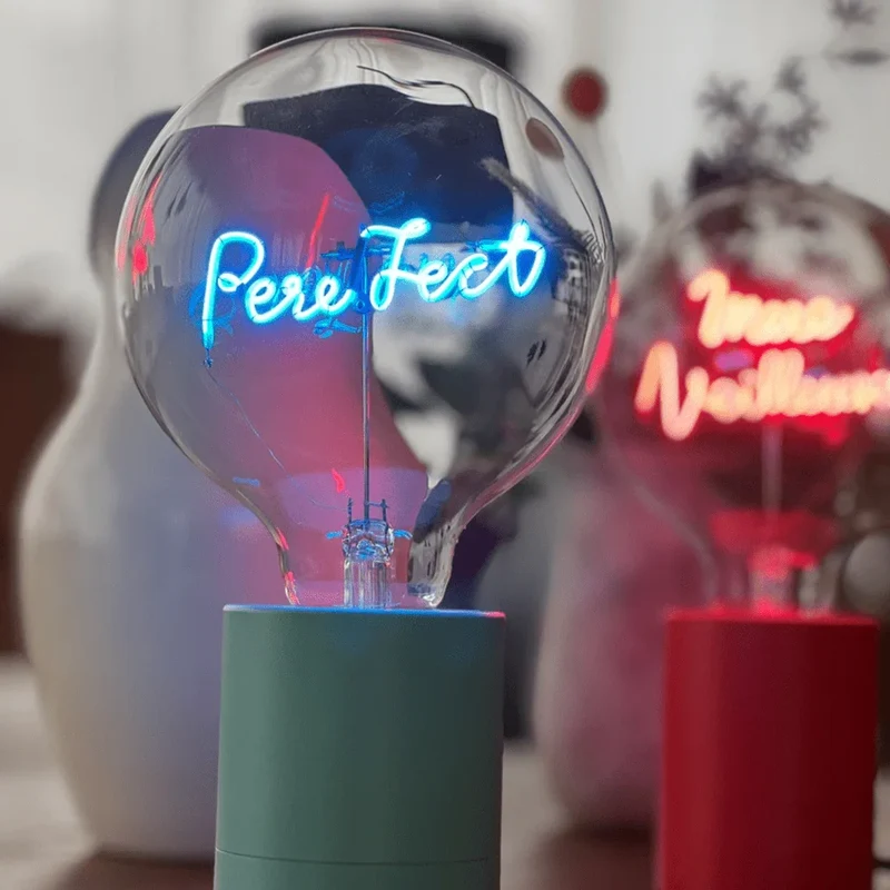 Ampoule décorative LED "Père Fect" - Message In The Bulb