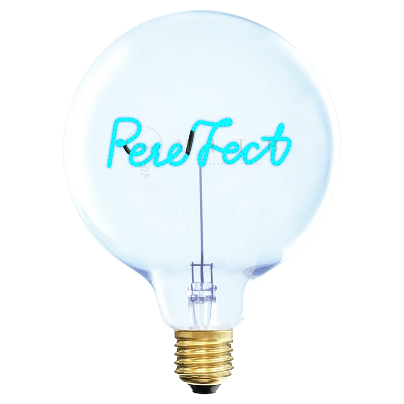 Ampoule décorative LED "Père Fect" - Message In The Bulb