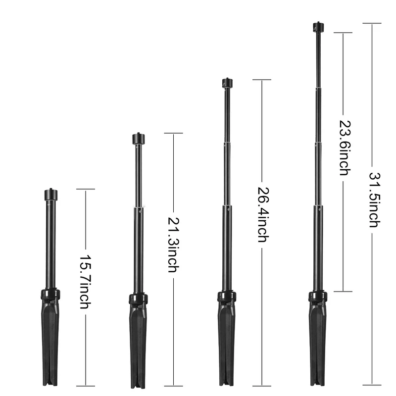 GVM-S20WB2L Dual-Light Set - Bi-Color Temperature On-Camera Lights - Adapter (9V/3A) 2m Cable Length - Desktop Stand