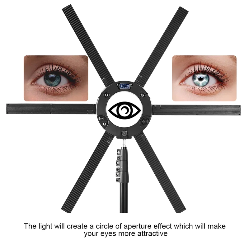 GVM-60W High Power Bi-Color LED Ring Light Kit