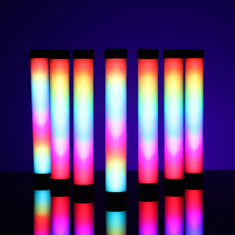 GVM BX8C 2-IN-1 RGB LED Tube Light (15.9")