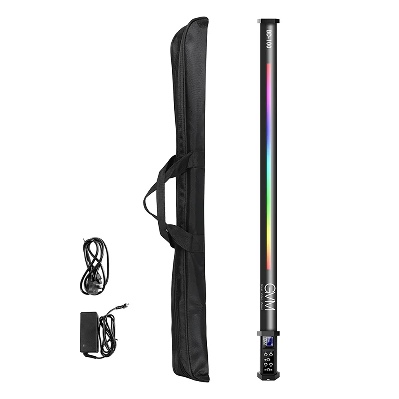 GVM-BD-100D Upgraded RGB & Bi-Color Handheld light (3 ft)