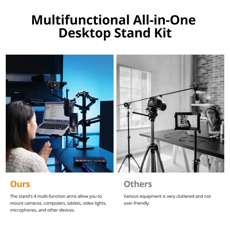 GVM-ZJ-Z1 Floor-standing Mobile Live Streaming Stand