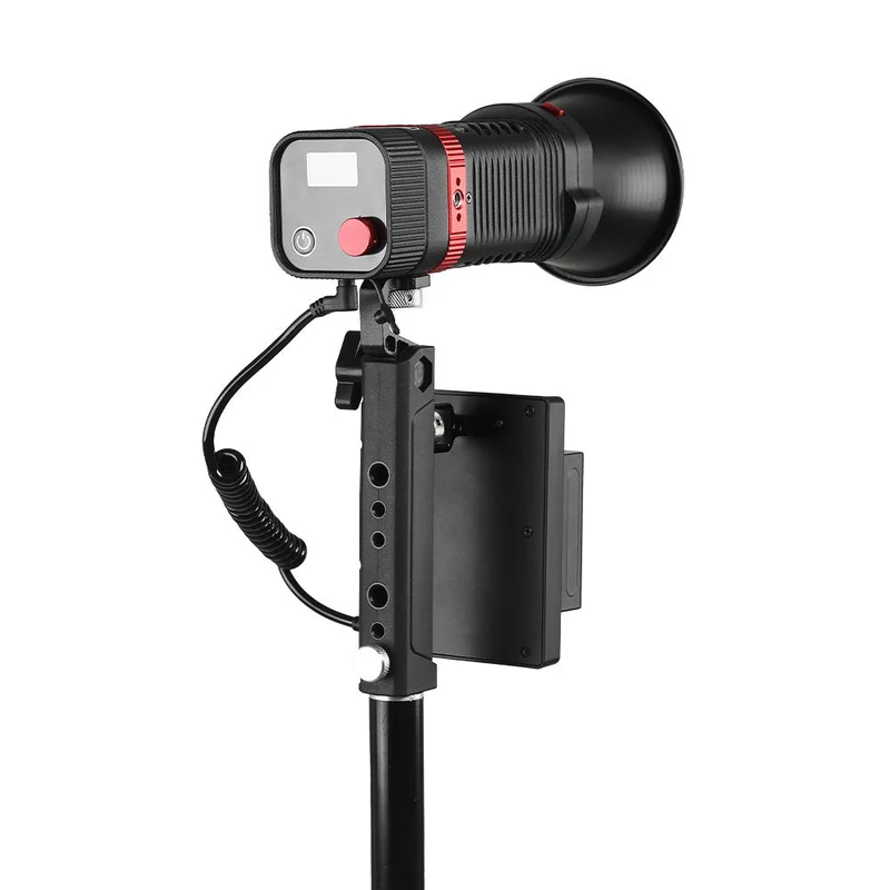 GVM PL60C External 60W RGB Flashlight with Battery