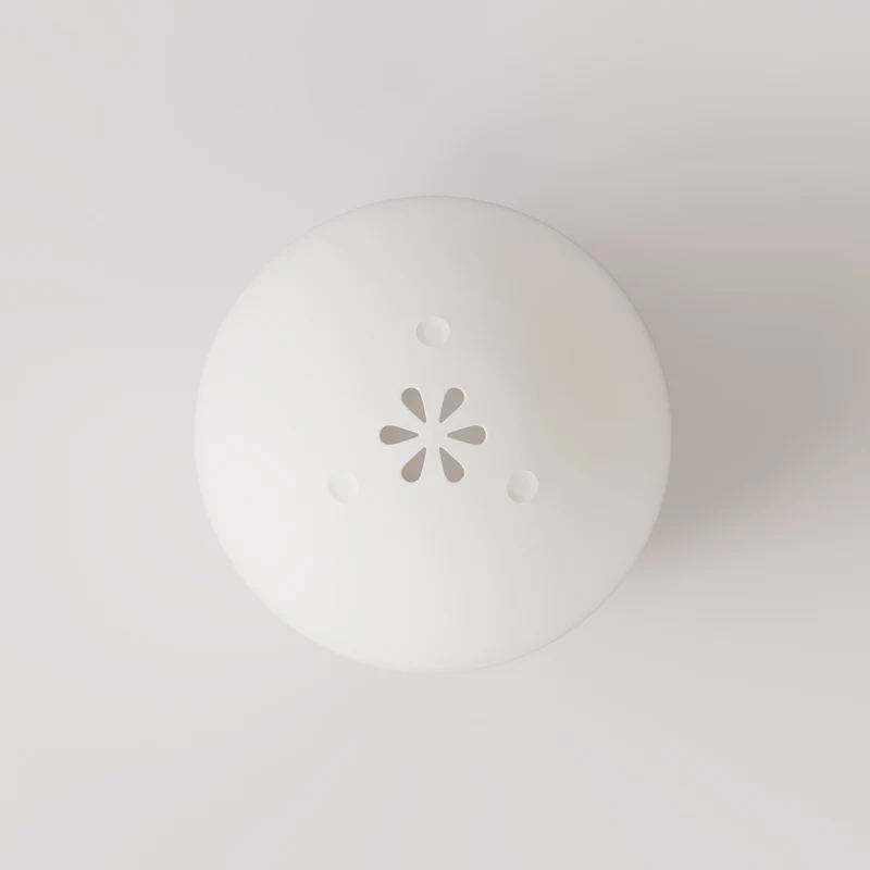 Applique d’extérieur IP44 Blanche et Abat-jour sphérique incassable Unbreak-a-Ball - IO