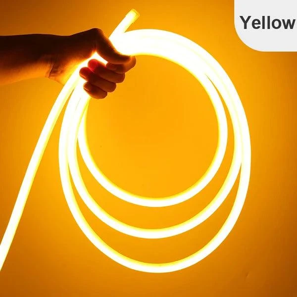 220V 360° Round Neon LED Strip Light - IP67 Waterproof, SMD 2835