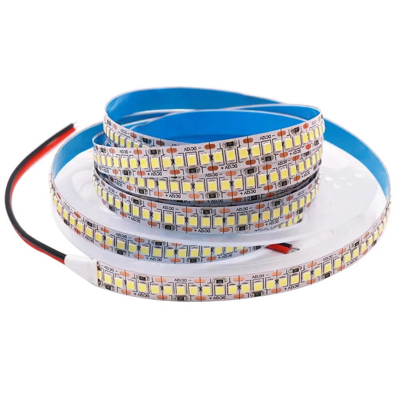 SMD 2025/2835 12V LED Strip Lights - IP65/IP67 Waterproof, 120–480 LEDs/m
