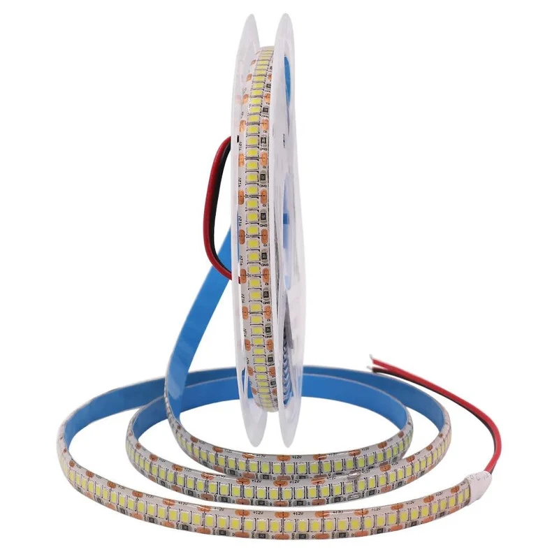 SMD 2025/2835 12V LED Strip Lights - IP65/IP67 Waterproof, 120–480 LEDs/m