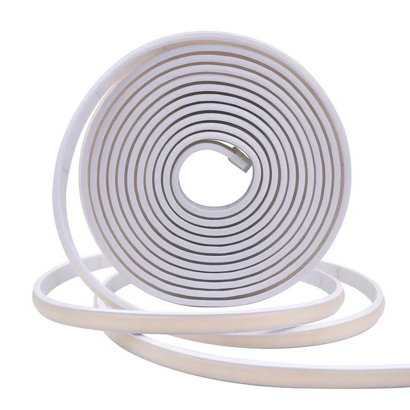 12V IP68 COB Neon LED Strip Light - DC Plug or 2-Pin Wire, Flexible, Cuttable