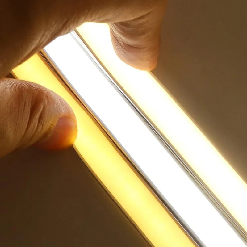 12V IP68 COB Neon LED Strip Light - DC Plug or 2-Pin Wire, Flexible, Cuttable