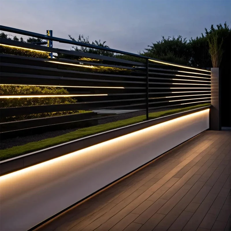 24V IP68 COB Neon LED Strip Light - DC Plug or 2-Pin Wire, Flexible, Cuttable