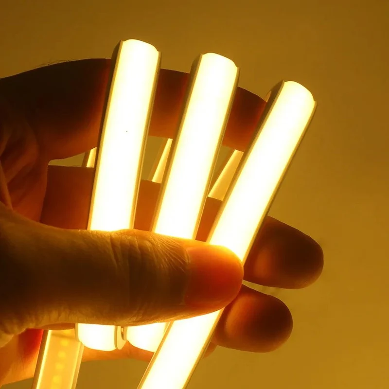 24V IP68 COB Neon LED Strip Light - DC Plug or 2-Pin Wire, Flexible, Cuttable