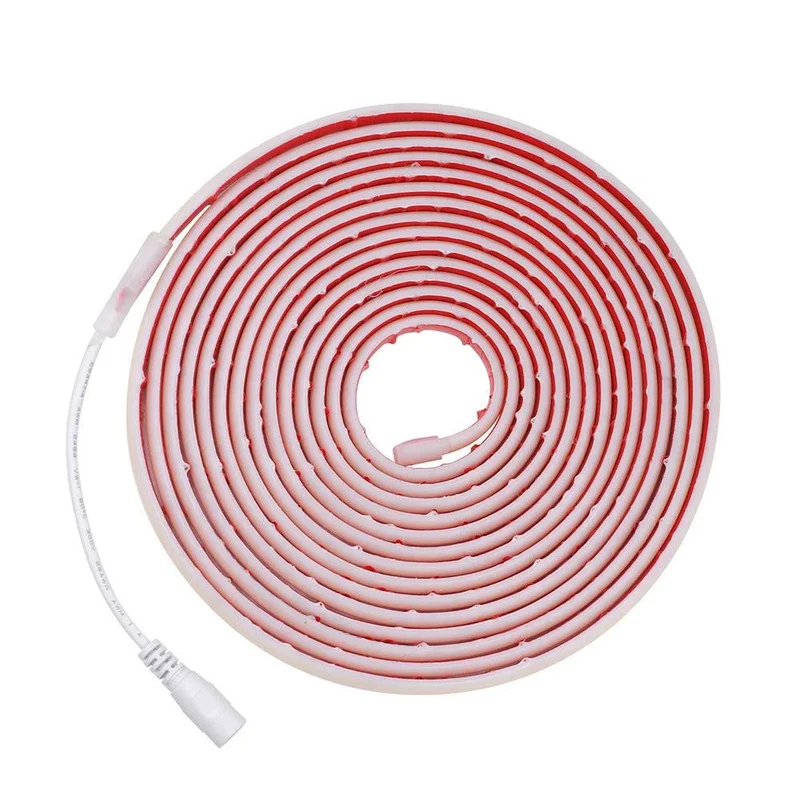 24V High CRI COB Neon LED Strip Light - 10 Colors, DC Plug, IP68 Waterproof, Flexible Silicone
