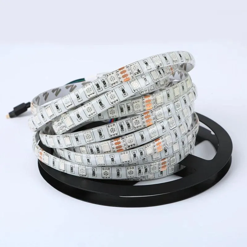 SMD 2835/5050/5630 12V RGB LED Strip Light - 5M/Roll, IP65/IP21, 60 Leds, 2800-7500K