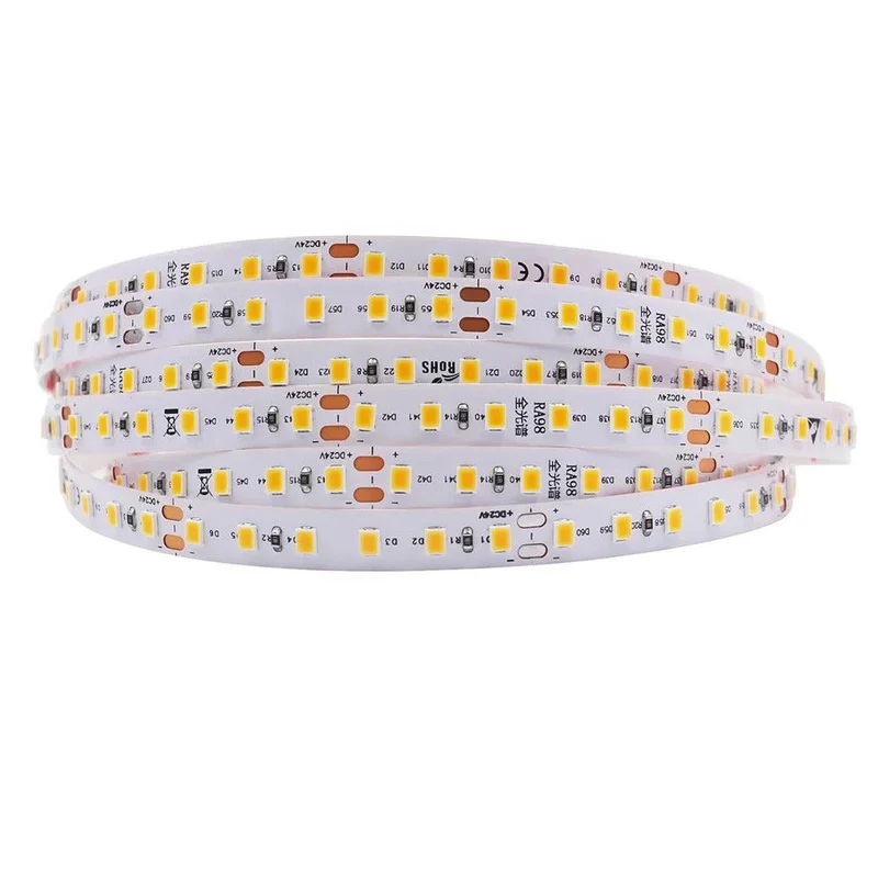 SMD 2835 24V LED Strip Light - 120 LEDs, High CRI RA98, 2700K-6000K, 120 LEDs/m