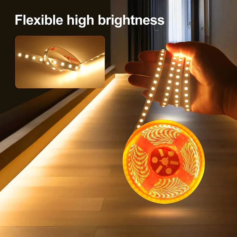 SMD 2835 24V LED Strip Light - 120 LEDs, High CRI RA98, 2700K-6000K, 120 LEDs/m