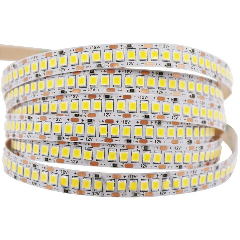 Multi-Voltage SMD 2835 LED Strip Light - 5V/12V/24V, 5M Flexible Tape