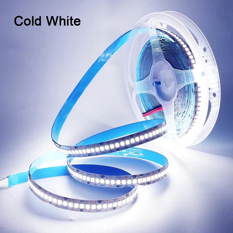Multi-Voltage SMD 2835 LED Strip Light - 5V/12V/24V, 5M Flexible Tape