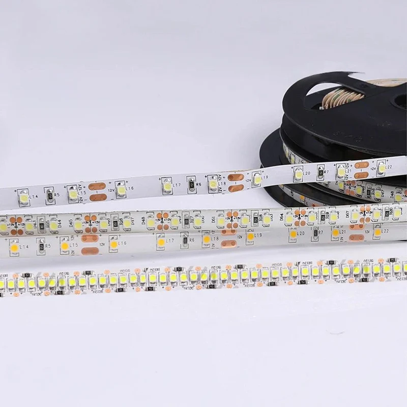 Multi-Voltage SMD 2835 LED Strip Light - 5V/12V/24V, 5M Flexible Tape