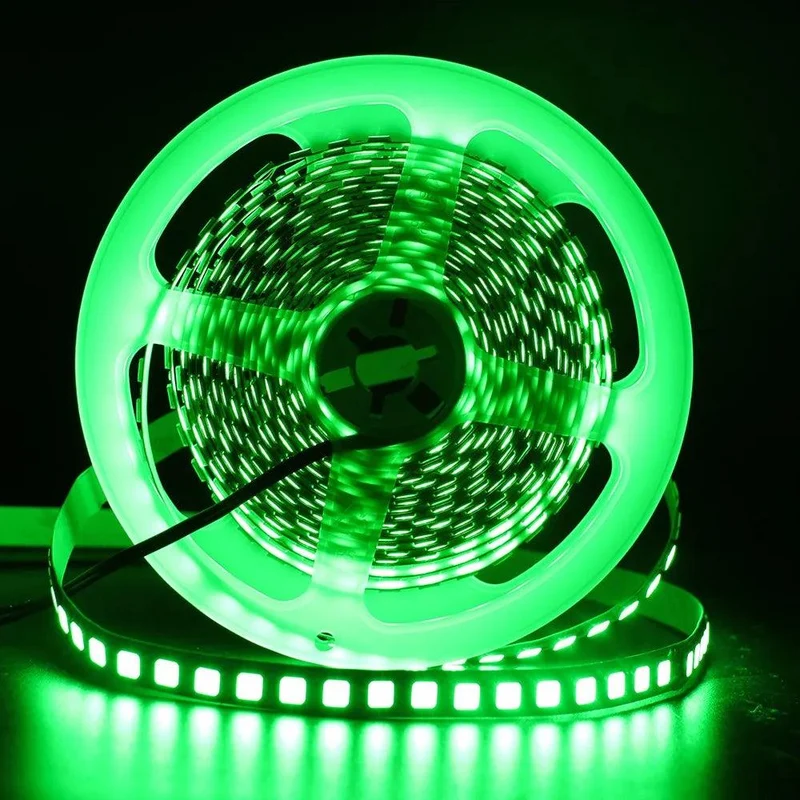 SMD 5630 12V LED Strip Lights - 5M, 9 Colors, IP21/IP65, 5M, Dimmable